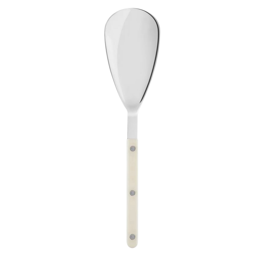 1BISTROT SOLID,CUCHARA DE ARROZ IVORY ,SABRE