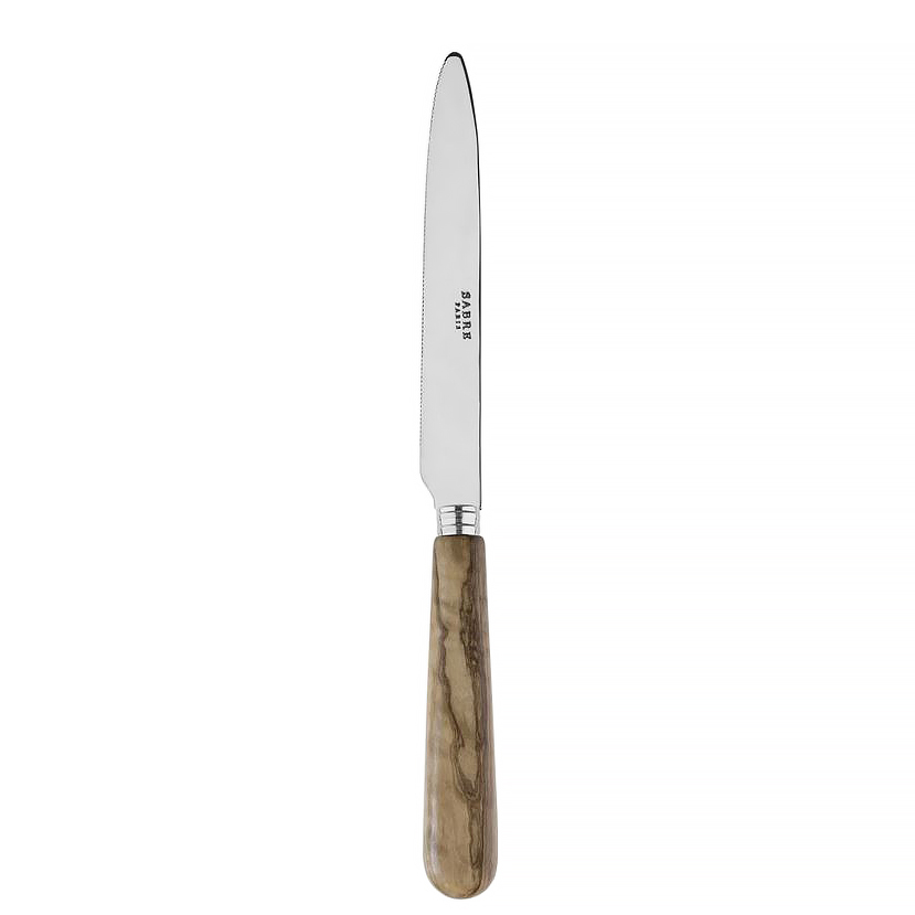 LAVANDOU,CUCHILLO DE MESA OLIVE WOOD,SABRE