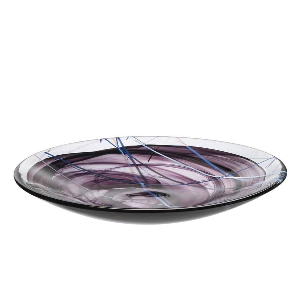 CONTRAST PLATO NEGRO,7070612,ORREFORS