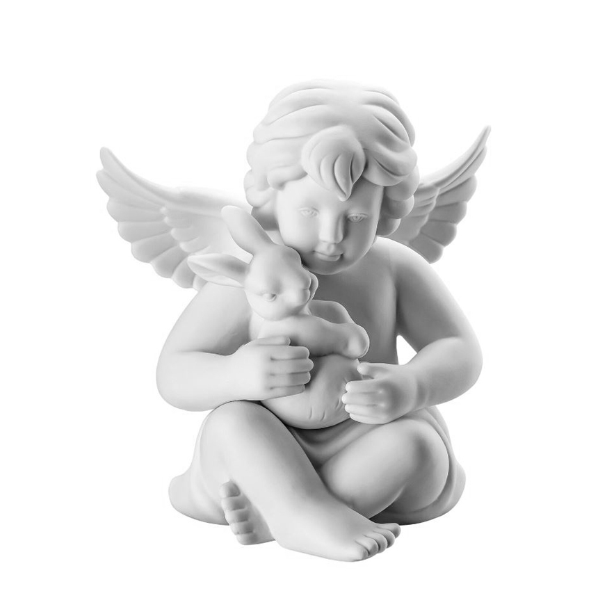 ANGEL C/ CONEJO 10.5CM,90531,ROSENTHAL