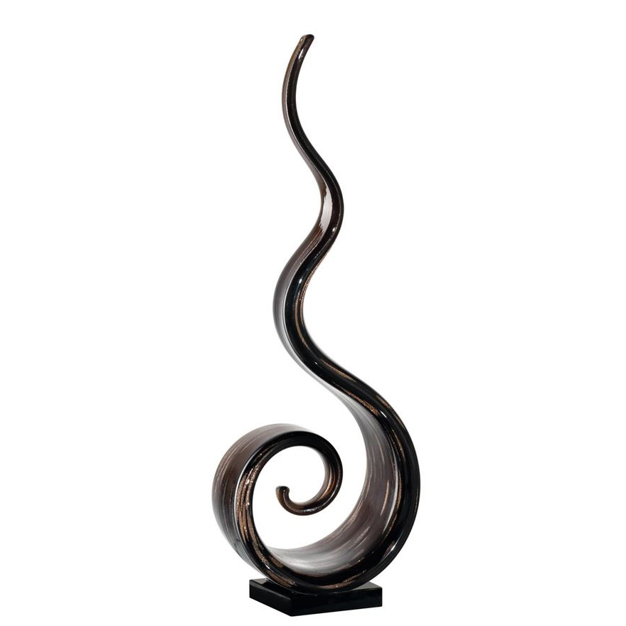 DECO OBJECT FIGURA 40CM NEGRO MARRON,41672,LEONARDO