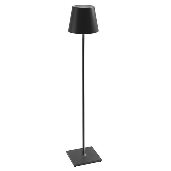 POLDINA - PRO XXL  LAMP. MESA MATT NEGRO, LD0360N3 ZAFFERANO