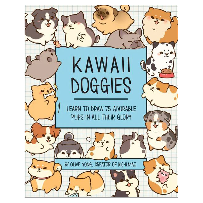 NATURALEZA - KAWAII DOGGIES, QU1167, NEW MAGS