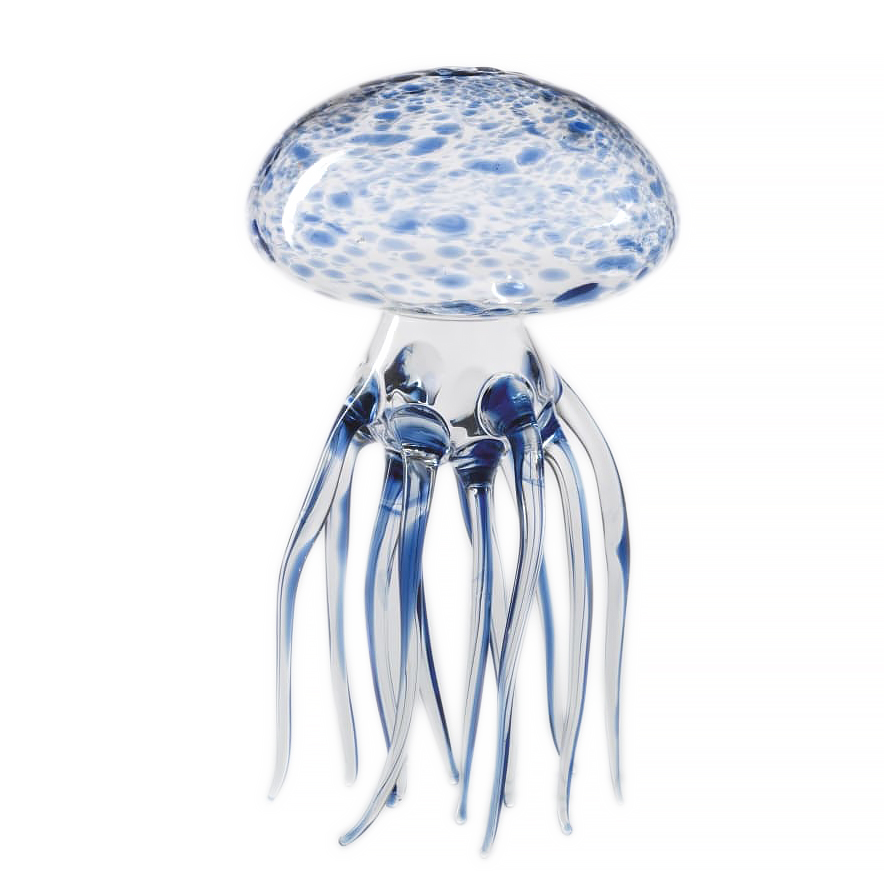 ADORNO - DECORATIVE MEDUSA AZUL,IT417,LUNARDON