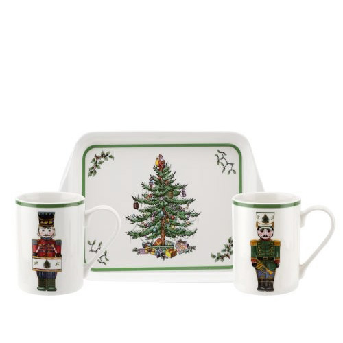 CHRISTMAS TREE MUG C/BANDEJA, 2011859110, PORTMEIRION