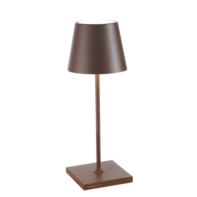 POLDINA - LAMPARA DE MESA  RUST, LD0320R3, ZAFFERANO