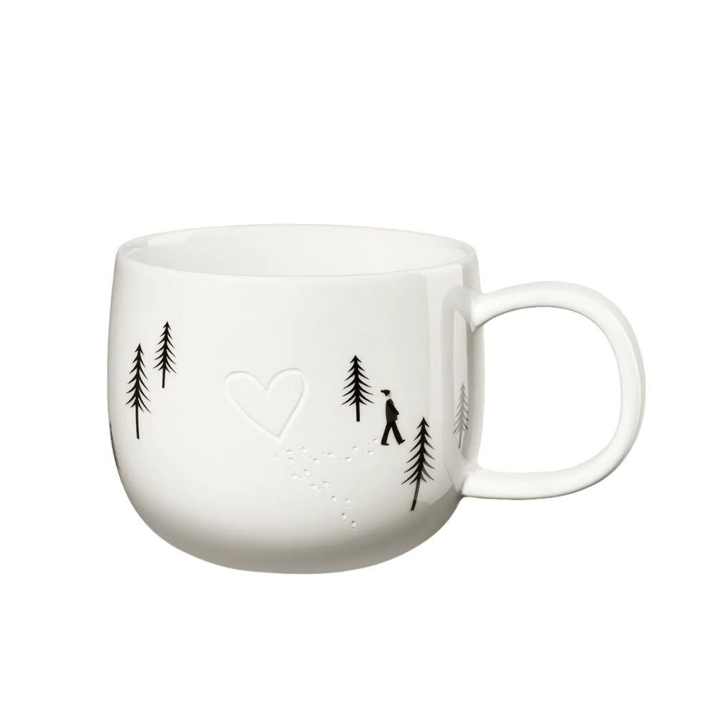 JOY HEART IN THE SNOW MUG 10 CM,16863286, ASA SELECTION 