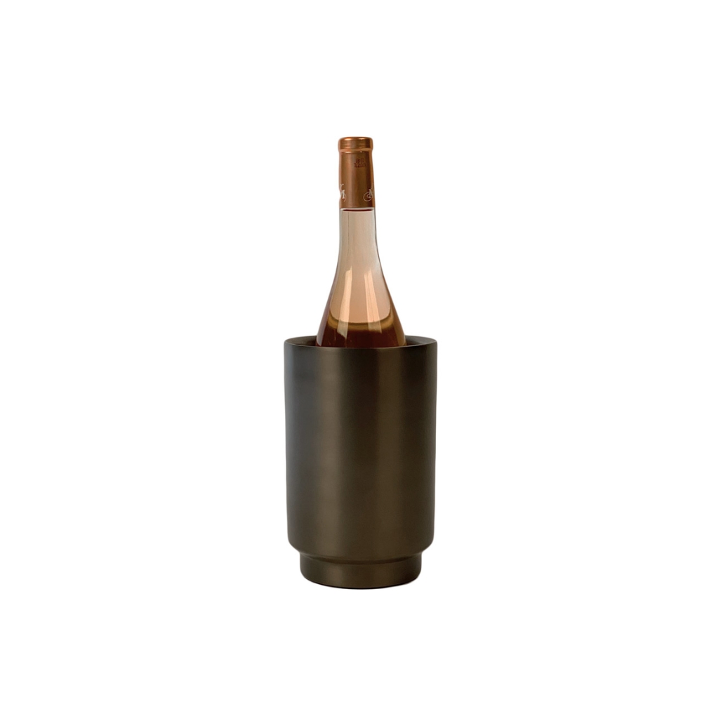 RONDO ENFRIADOR DE VINO ACERO NEGRO , XLBA110C04-09/54 , XLBOOM