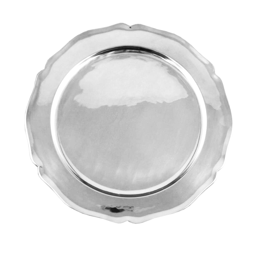 PLATOS Y FUENTES - PLATO PLATA 31CM