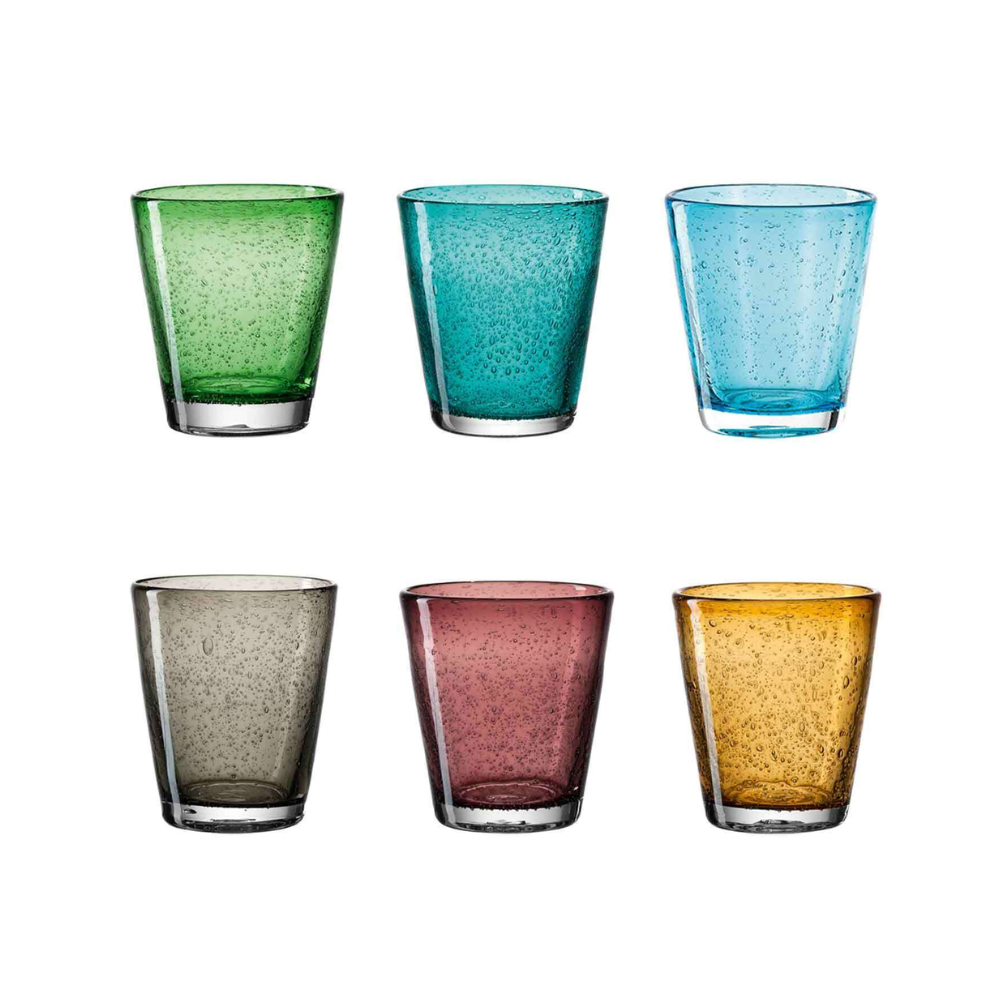 BURANO TUMBLER COLORES VARIADOS KITX6, LEONARDO
