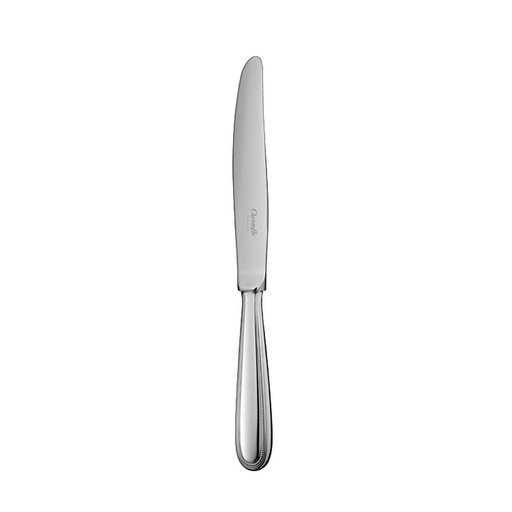 [1020470009] PERLES - CUCHILLO POSTRE PLAQUE 0010010, 0010010, CHRISTOFLE