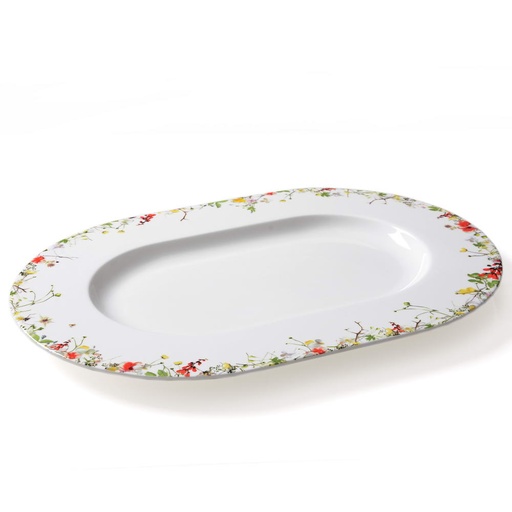 [1010010007] FLEUR SAUVAGES - FUENTE OVAL 41CM 12741, 12741, ROSENTHAL