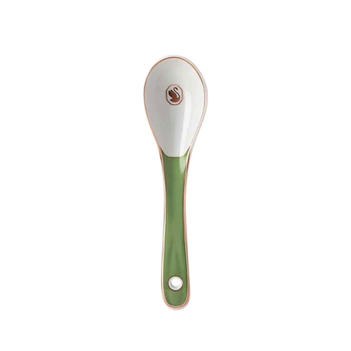 [1010240001] SWAROVSKI -  CUCHARA PORCEL. GREEN, 19106, 19106, ROSENTHAL