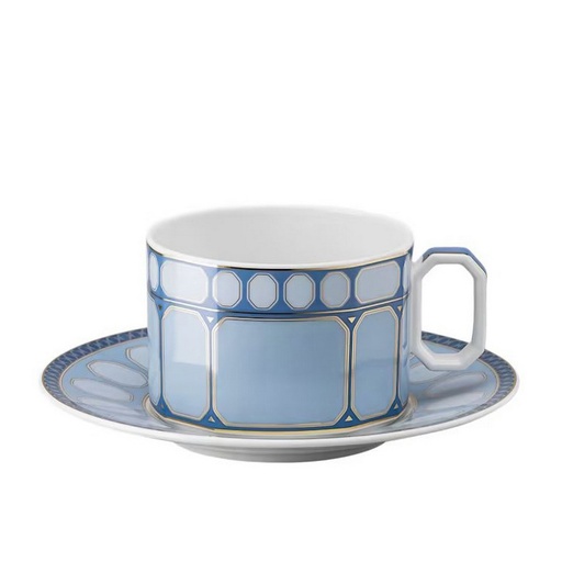 [1010240032] SWAROVSKI - TAZA TE C/PL BLUE, 14640, 14640, ROSENTHAL