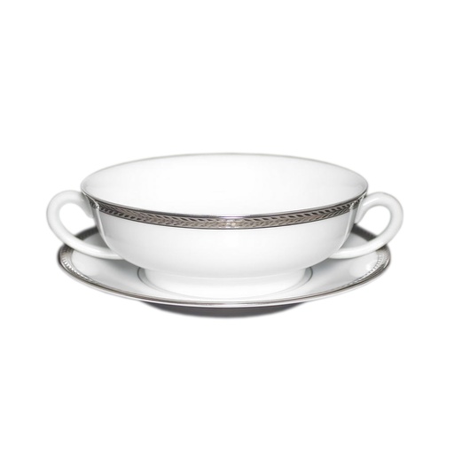 [1010450019] LAURIER PLATINO - TAZA CONS.C/PL , P DESHOULIERES