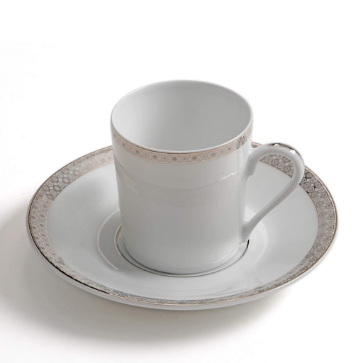 [1010480016] PARURE - TAZA CAFE C/ PLATO 18137, 18137, DESHOULIERES