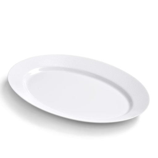 [1010490004] SEYCHELLES BLANCO - FUENTE OVAL 35CM 010588, 010588, DESHOULIERES