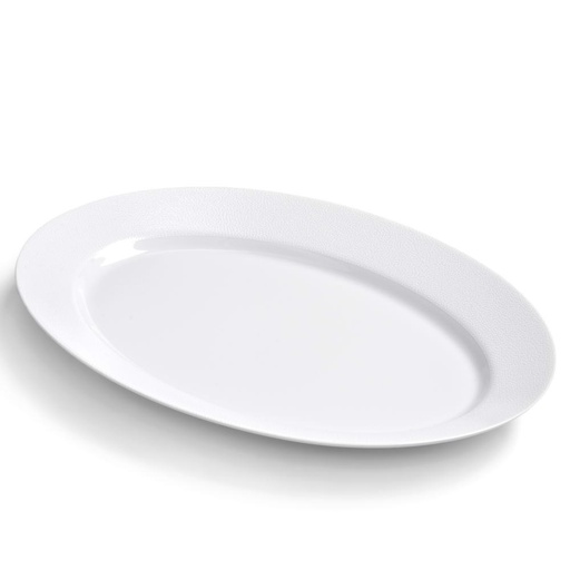 [1010490005] SEYCHELLES BLANCO - FUENTE OVAL 40CM 010589, 010589, DESHOULIERES