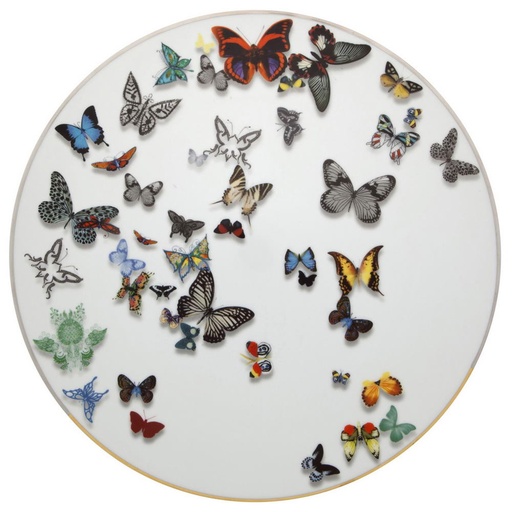 [1010540010] BUTTERFLY - PLATO BASE 33CM 21117744, 21117744, VISTA ALEGRE