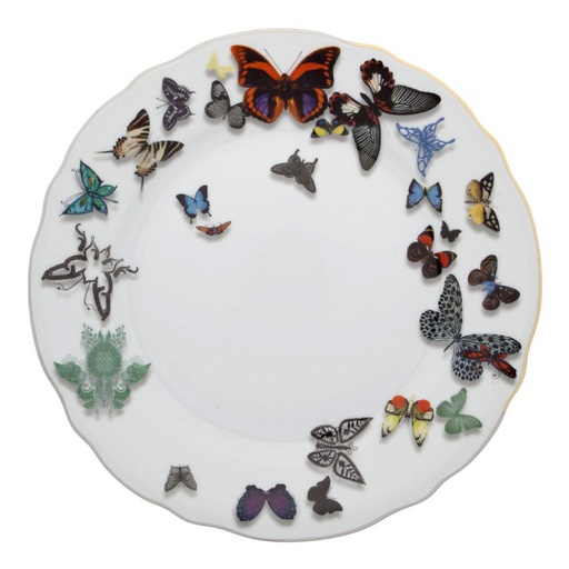 [1010540014] BUTTERFLY - PLATO POSTRE 20 CM 21117737, 21117737, VISTA ALEGRE