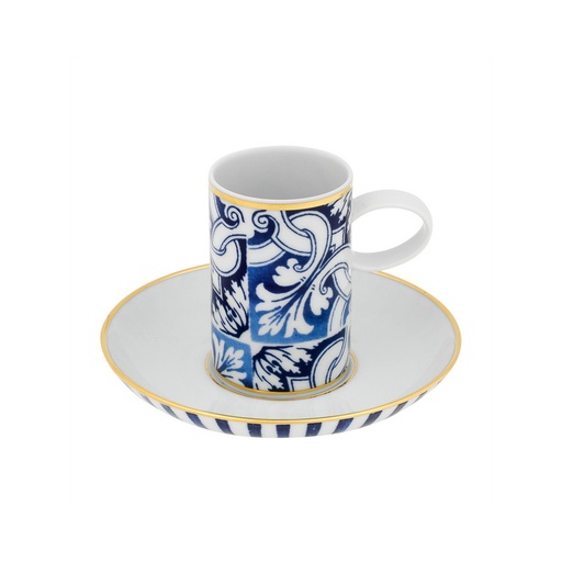 [1010580001] TRANSATLANTICA - TAZA CAFE C/PLATO, 21117681, 21117681, VISTA ALEGRE