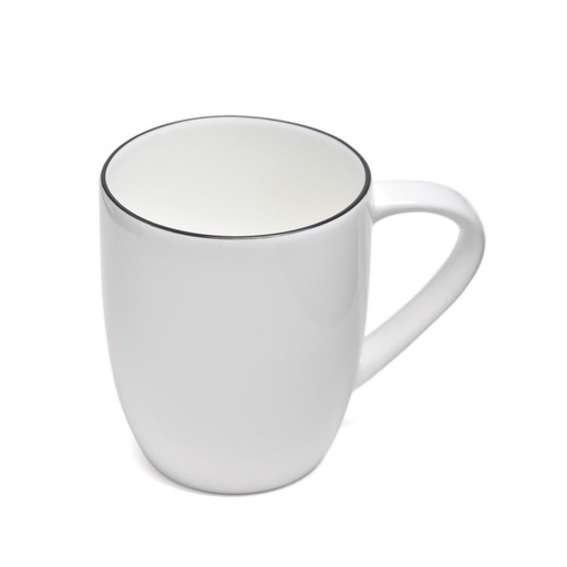 [1010790004] LIGNE NOIR - MUG 350ML, 1913113, 1913113, ASA SELECTION