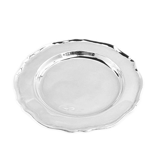 [1040160022] PLATOS Y FUENTES - PLATO PLATA 25CM