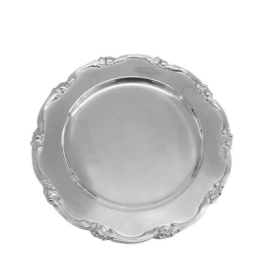 [1040160030] PLATOS Y FUENTES - PLATO PLATA SEVILLA  20CM