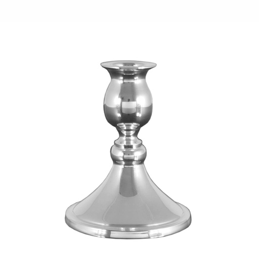 [1040060004] CANDELERO, CANDELABROS - CANDELEROS BAJOS PLATA