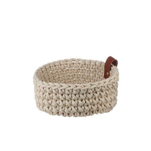 [1120100003] TEXTILES PARA MESA - DIVERSE CESTA CROCHET S 17*7CM, 37880065, 37880065, ASA