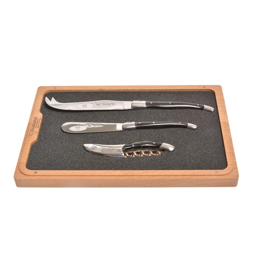 [1350030002] BUFFALO SET CUCHILLOS QUESO + SACACORCHO SFV99BUIH, SFV99BUIH, LAGUIOLE