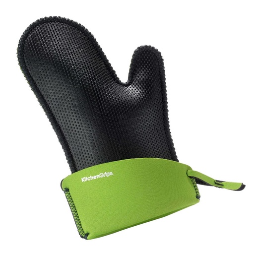 [1440030003] GUANTES Y AGARRADOR - GUANTES HORNO VERDE / NEGRO, BROWNE