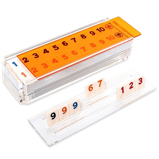 [1510040001] EL RUMI ORANGE TILE GAME, ER105NO, ER105NO, LUXE DOMINOES