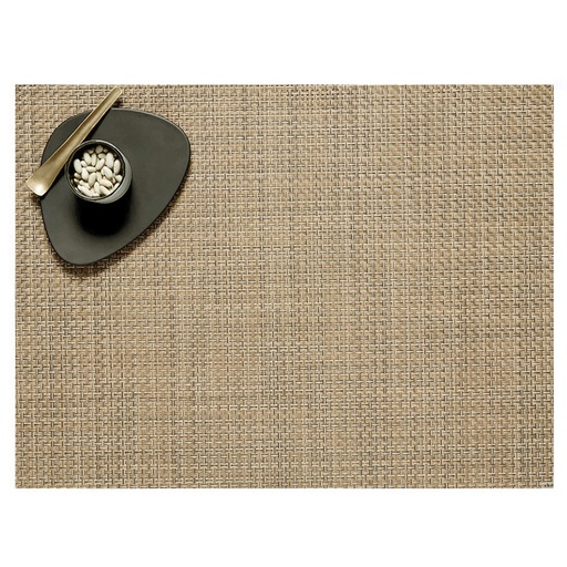 [1270020017] BASKETWEAVE TEAK INDIVIDUAL,100110-057,CHILEWICH, 100110-057