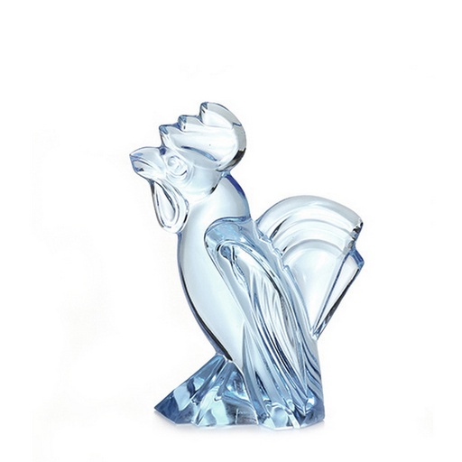 [1150040003] ROOSTER AQUAMARINE 11.5CM,02927,MOSER, 02927