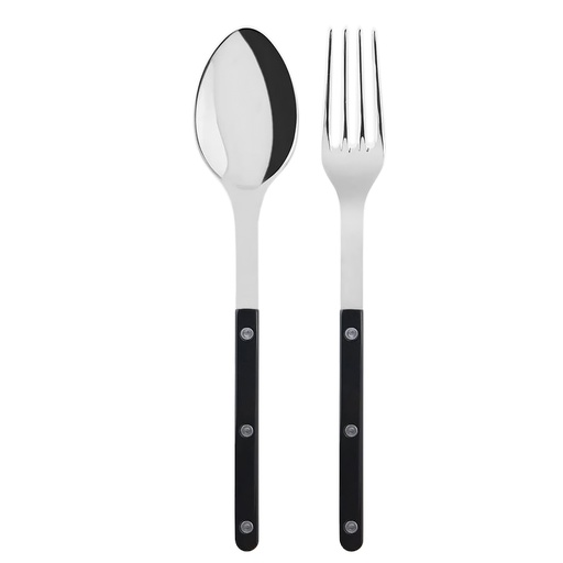 [1020590016] 1BISTROT SOLID,JGO DE SERVIRX2 PZS BLACK,SABRE