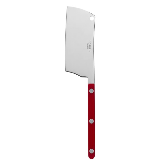 [1020590022] 1BISTROT SOLID, CUCHILLO DE QUESO SUAV/SEMIDURO BURGUNDY, SABRE