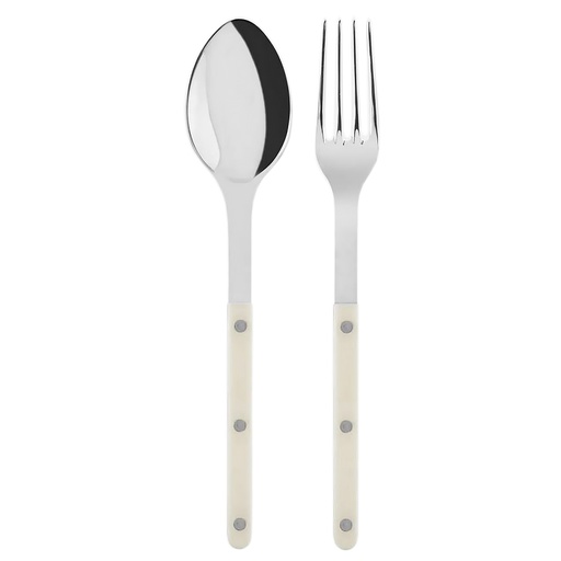 [1020590030] 1BISTROT SOLID, JGO DE SERVIR X2 PZS IVORY, SABRE