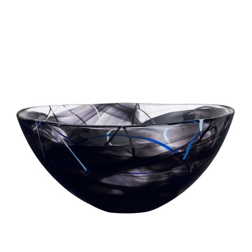 [1160130005] CONTRAST BOWL NEGRO, 7050452, 7050452, KOSTA BODA