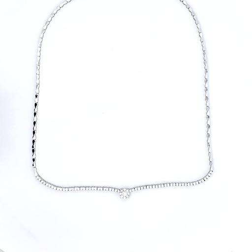 [1060040145] COLLAR B TENNIS 69/1.31CT G-SI 41.5CM