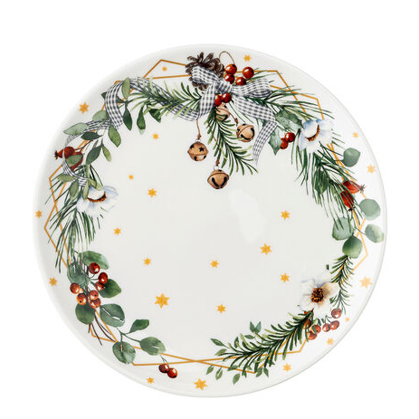 [1180040025] PLATO NAVIDAD 22CM,10862,ROSENTHAL, 10862