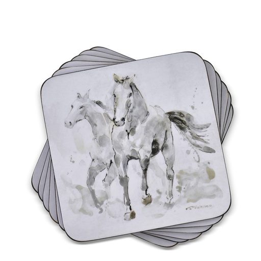 [1170010026] SPIRITED HORSES POSAVASOS X6, 2010268882, 2010268882, PIMPERNEL